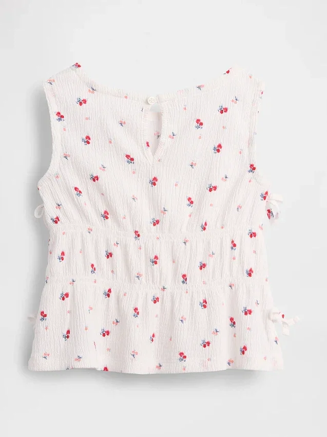 Haut à nœud en maille froissée pour Bébé & Enfant