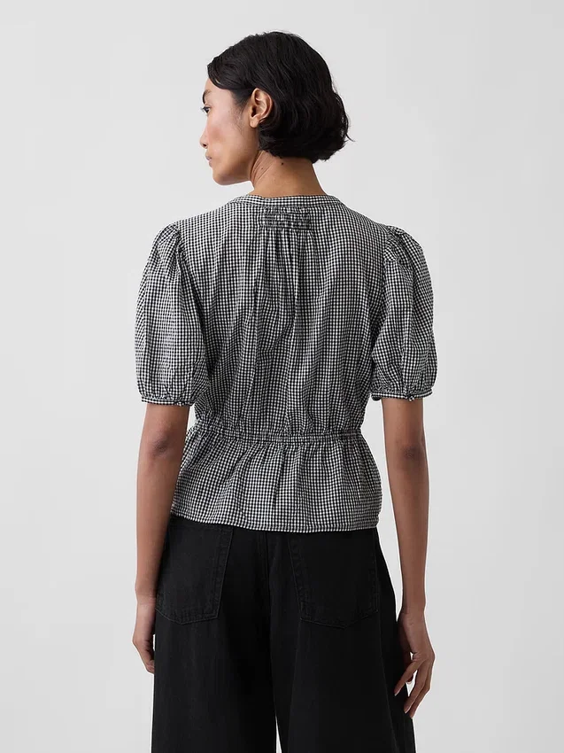 Haut à nouer à la taille