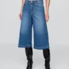 Jean-culotte taille haute