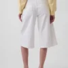Jean-culotte taille haute