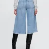 Jean-culotte taille haute