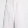 Jean-culotte taille haute