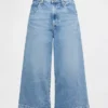 Jean-culotte taille haute