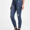 Jean skinny taille haute