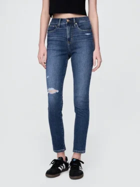 Jean skinny taille haute