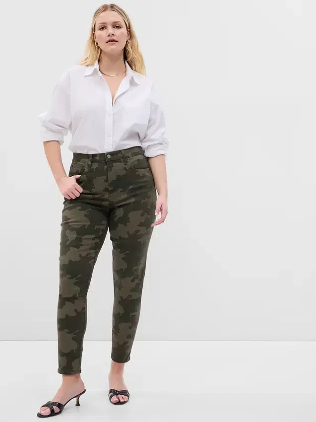 Jean skinny taille haute