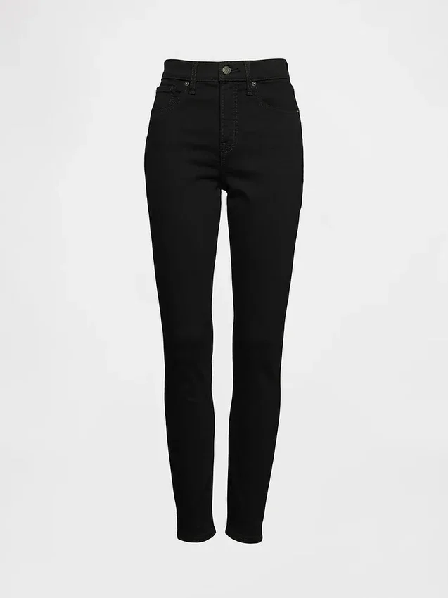 Jean skinny taille haute
