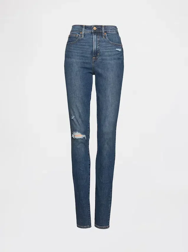 Jean skinny taille haute