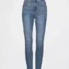Jean skinny taille haute
