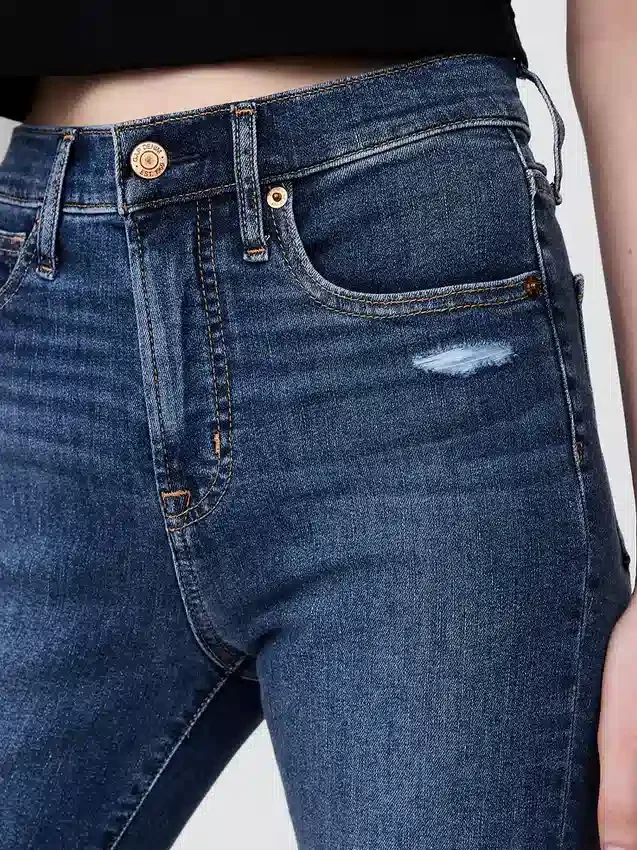 Jean skinny taille haute