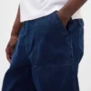 Jeans ample en toile