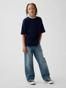 Jeans ample pour enfants style années 90