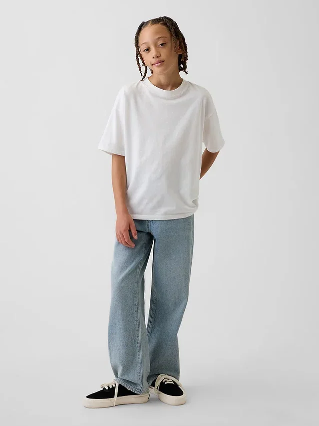 Jeans ample pour enfants style années 90