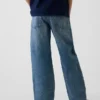 Jeans ample pour enfants style années 90