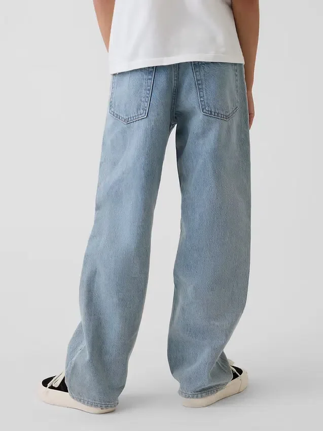 Jeans ample pour enfants style années 90