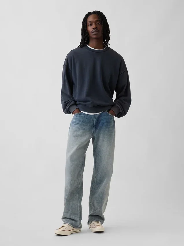 Jeans ample style années 90