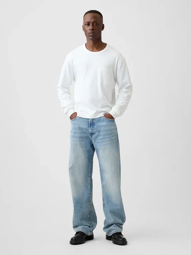 Jeans ample style années 90