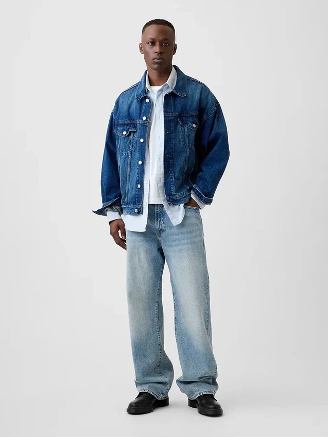 Jeans ample style années 90