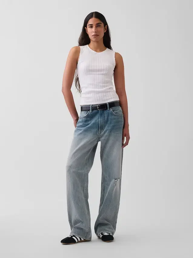 Jeans ample style années 90
