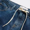 Jeans ample taille basse à cordon de serrage style années 90