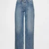 Jeans ample à taille basse et lacets, style années 90