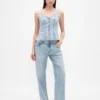 Jeans ample taille basse style années 90