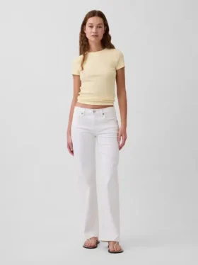 Jeans ample taille basse style années 90