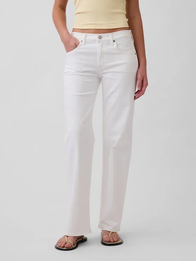 Jeans ample taille basse style années 90