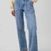 Jeans ample taille basse style années 90