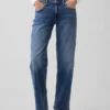 Jeans ample taille basse style années 90