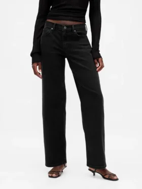 Jeans ample taille basse style années 90