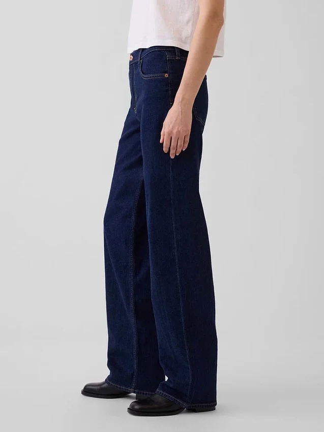 Jeans ample taille basse style années 90