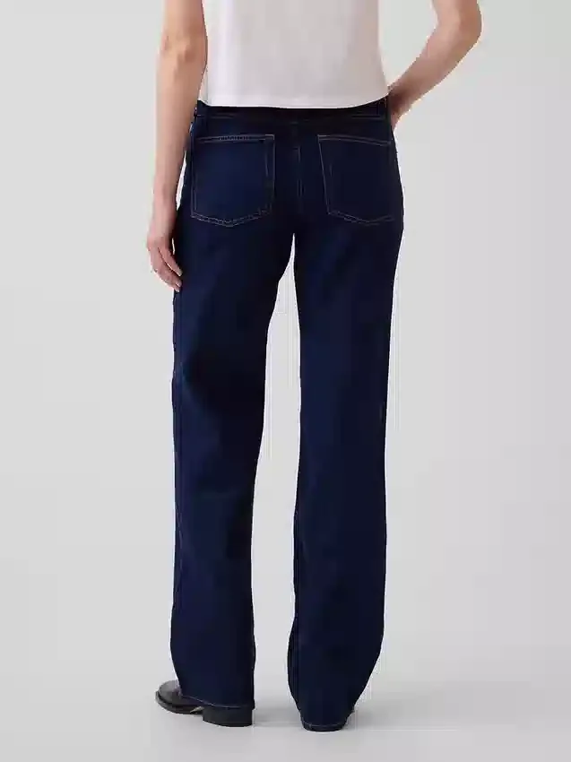 Jeans ample taille basse style années 90