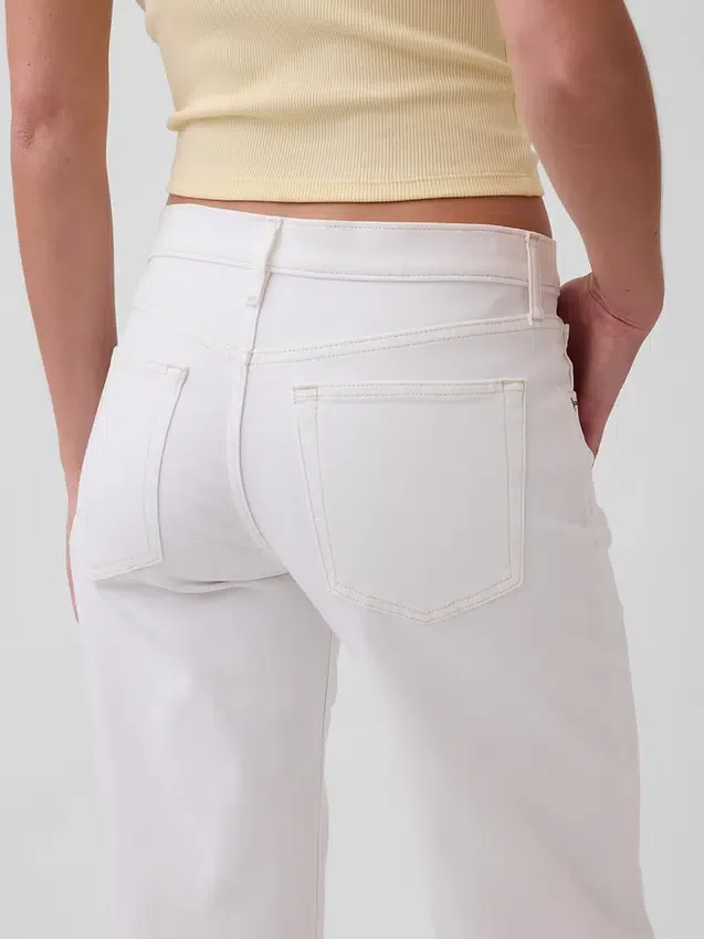 Jeans ample taille basse style années 90
