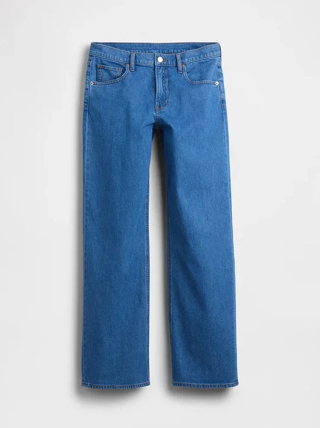 Jeans ample taille basse style années 90
