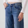 Jeans ample taille basse style années 90
