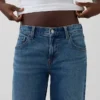 Jeans ample taille basse style années 90