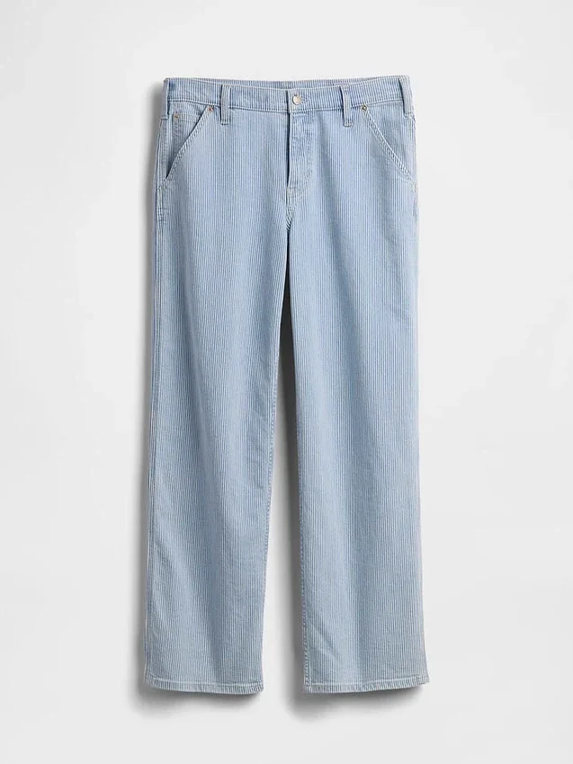 Jeans ample taille basse style années 90