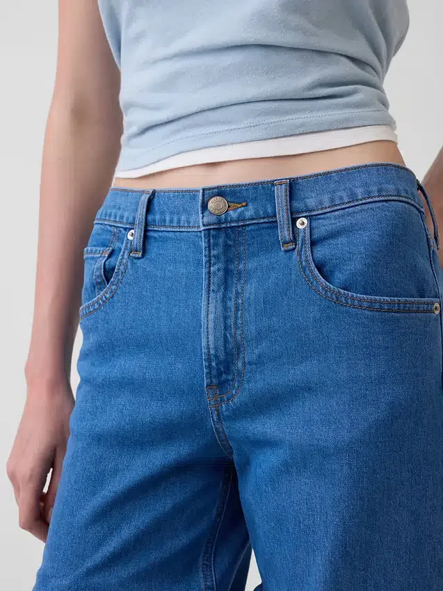Jeans ample taille basse style années 90