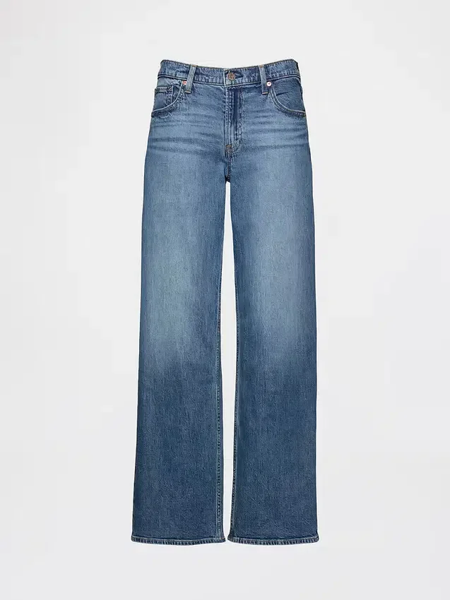 Jeans ample taille basse style années 90