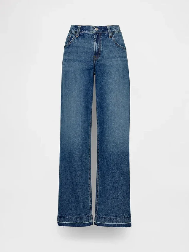Jeans ample taille basse style années 90