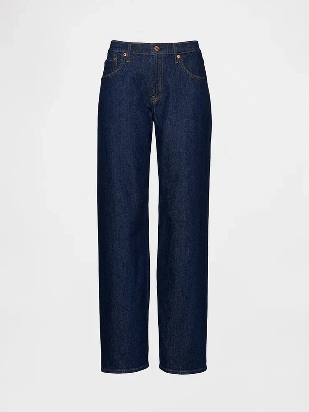 Jeans ample taille basse style années 90