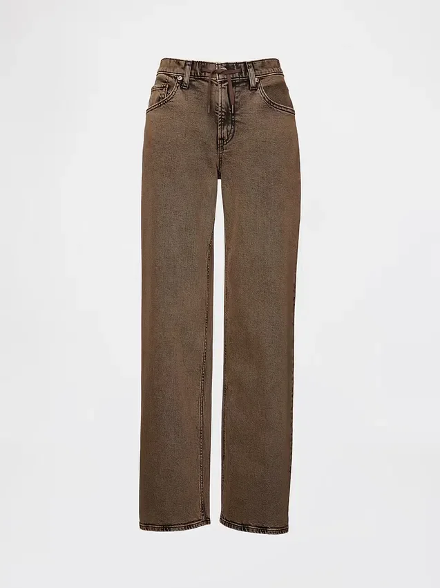 Jeans ample taille basse style années 90