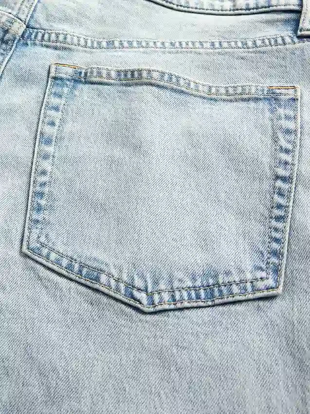 Jeans ample taille basse style années 90