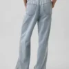 Jeans ample taille basse ultra-doux style années 90
