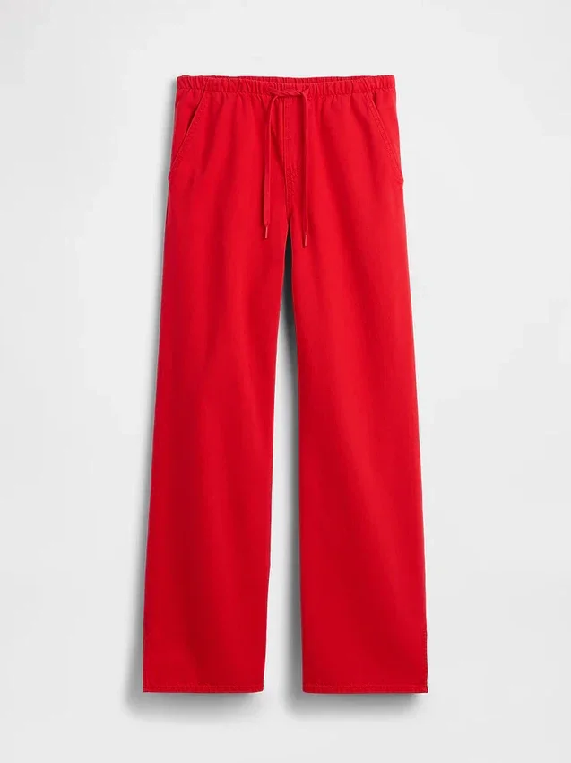 Jeans ample taille basse ultra-doux style années 90