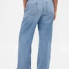 Jeans ample taille basse ultra-doux style années 90