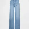 Jeans ample taille basse ultra-doux style années 90