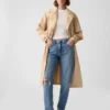 Jeans ample taille mi-haute style années 90