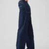 Jeans ample taille mi-haute style années 90